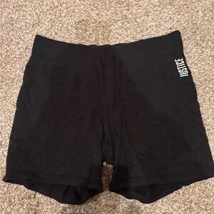 Justice Women's Classic Black Bike Shorts